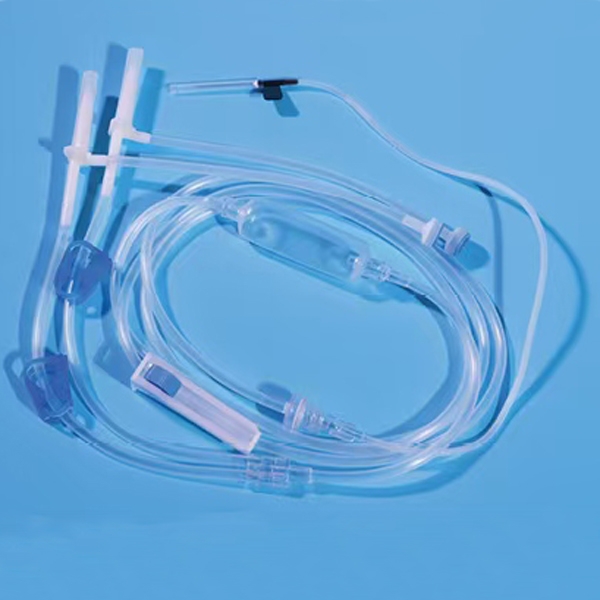 Double-ended infusion set